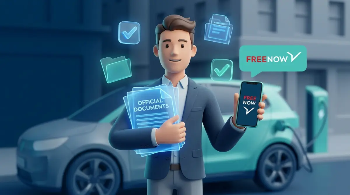 Attestation chauffeur FREE NOW : démarches et délais