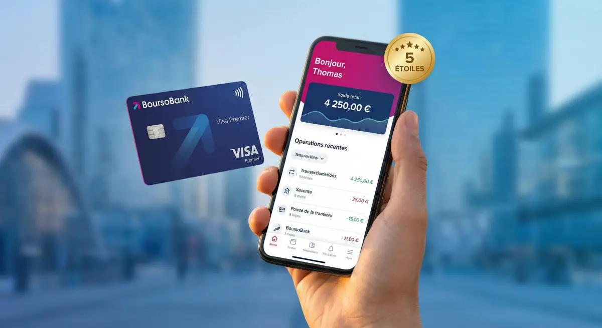 Avis BoursoBank 2026 : notre test de la banque en ligne