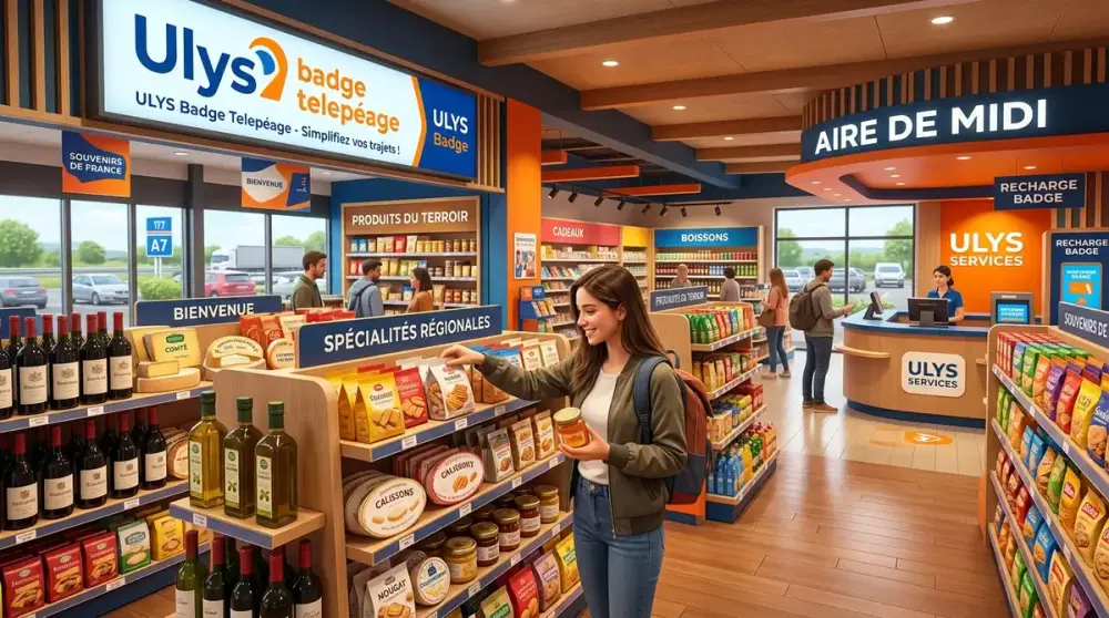 Boutiques Ulys : les trouver sur les aires d'autoroute