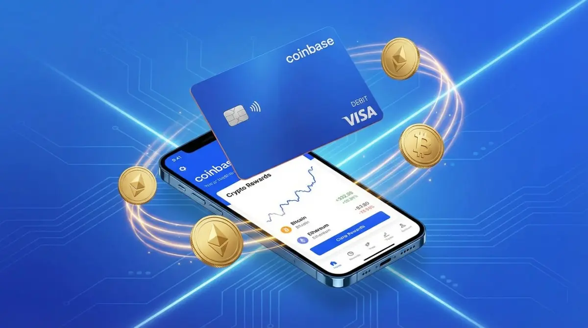 Carte Coinbase : payer en crypto avec la carte Visa