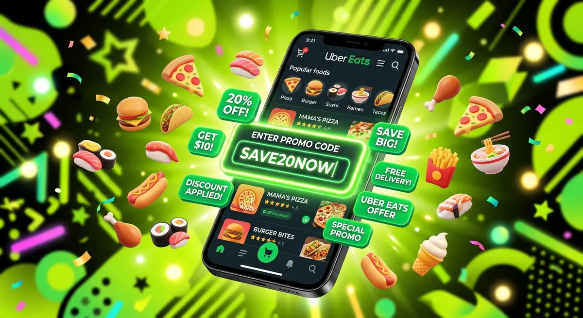 Code Uber Eats 2026 : 10€ offerts sur ta 1ère commande