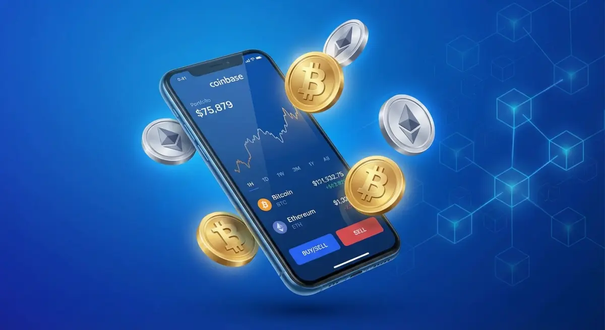 Coinbase application : tuto complet pour bien débuter