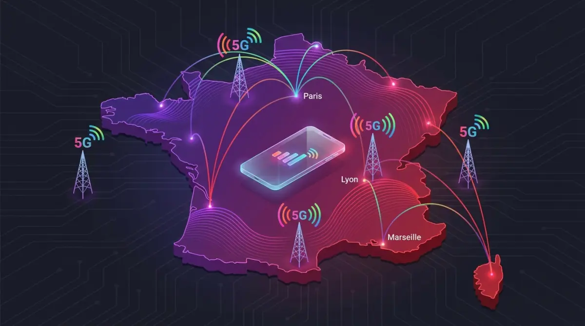 Couverture Free Mobile : carte réseau et zones 4G/5G