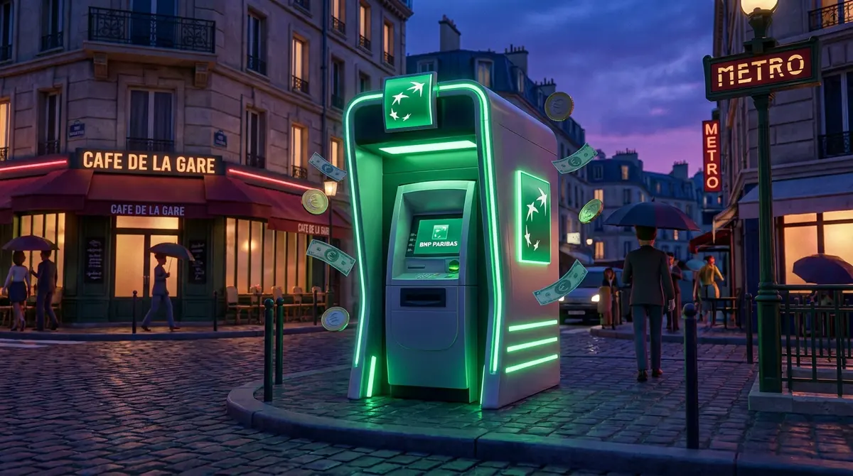 Distributeur BNP Paribas : trouver un automate Cash Services