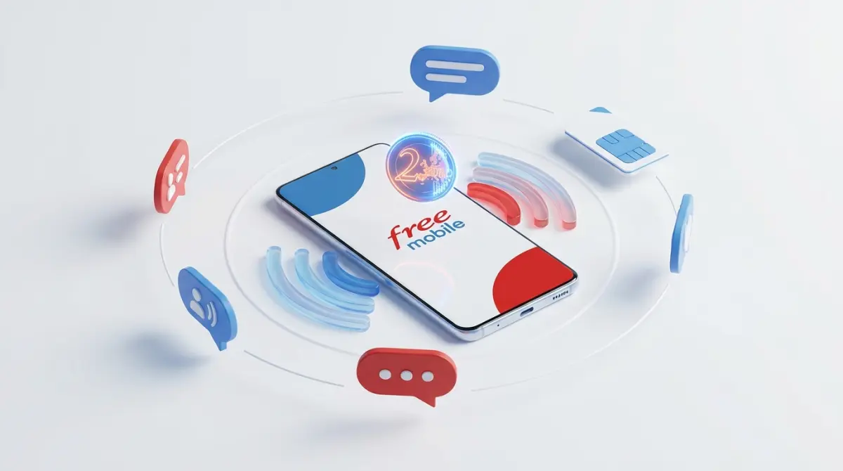 Forfait Free 2€ : contenu, 0€ avec Freebox et Booster 1 Go