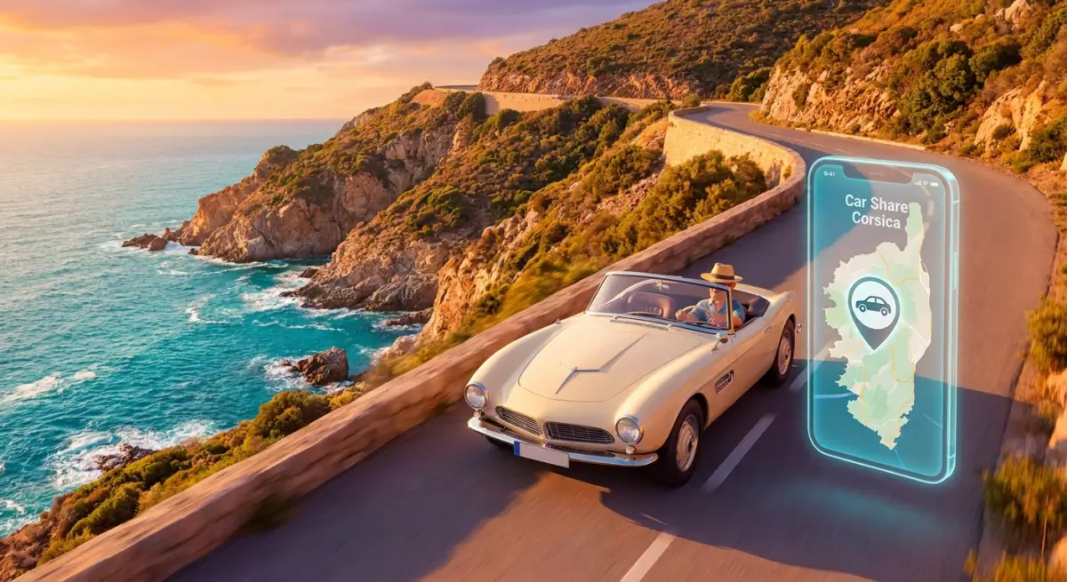 Getaround Corse : louer une voiture entre particuliers