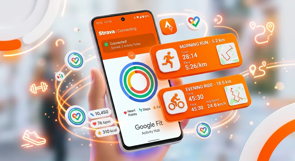 Google Fit et Strava : comment connecter les deux apps