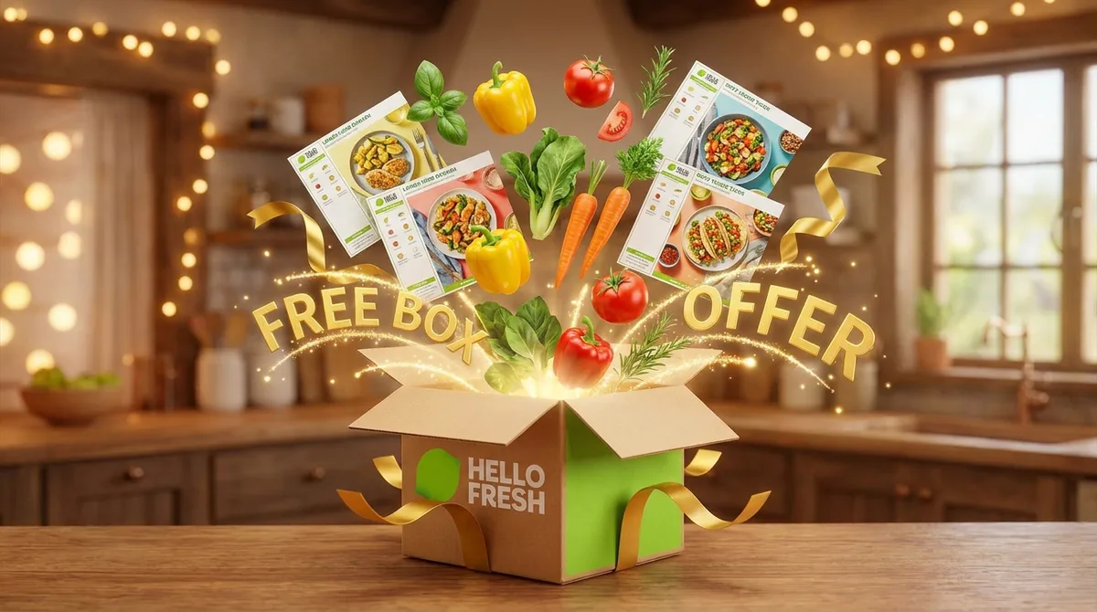 HelloFresh box gratuite : comment l'avoir vraiment en 2026