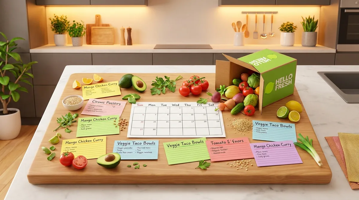 HelloFresh menu : recettes et prix de la semaine 2026