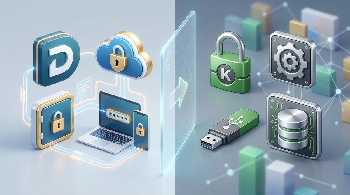 KeePass vs Dashlane : quel gestionnaire choisir en 2026