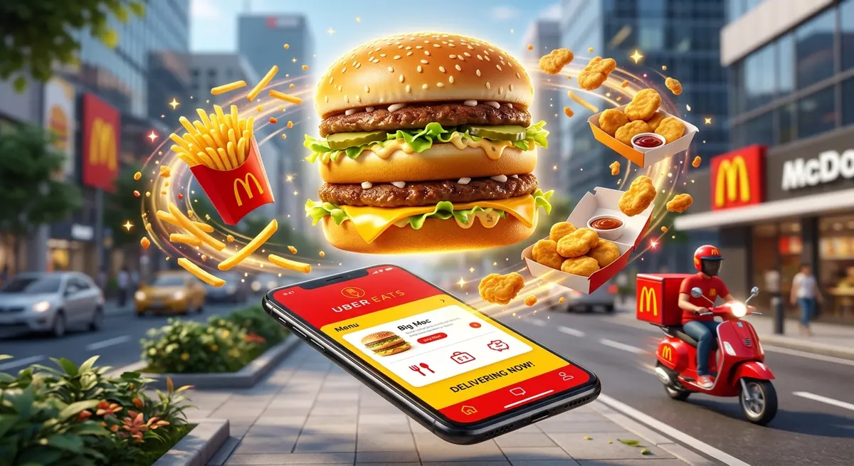 Commander McDo sur Uber Eats : prix, frais et -10€ offerts