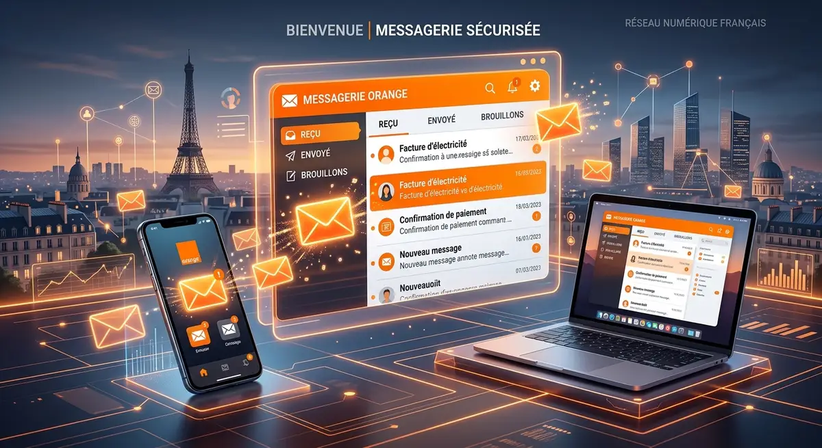 Messagerie Orange : connexion et gestion de tes mails