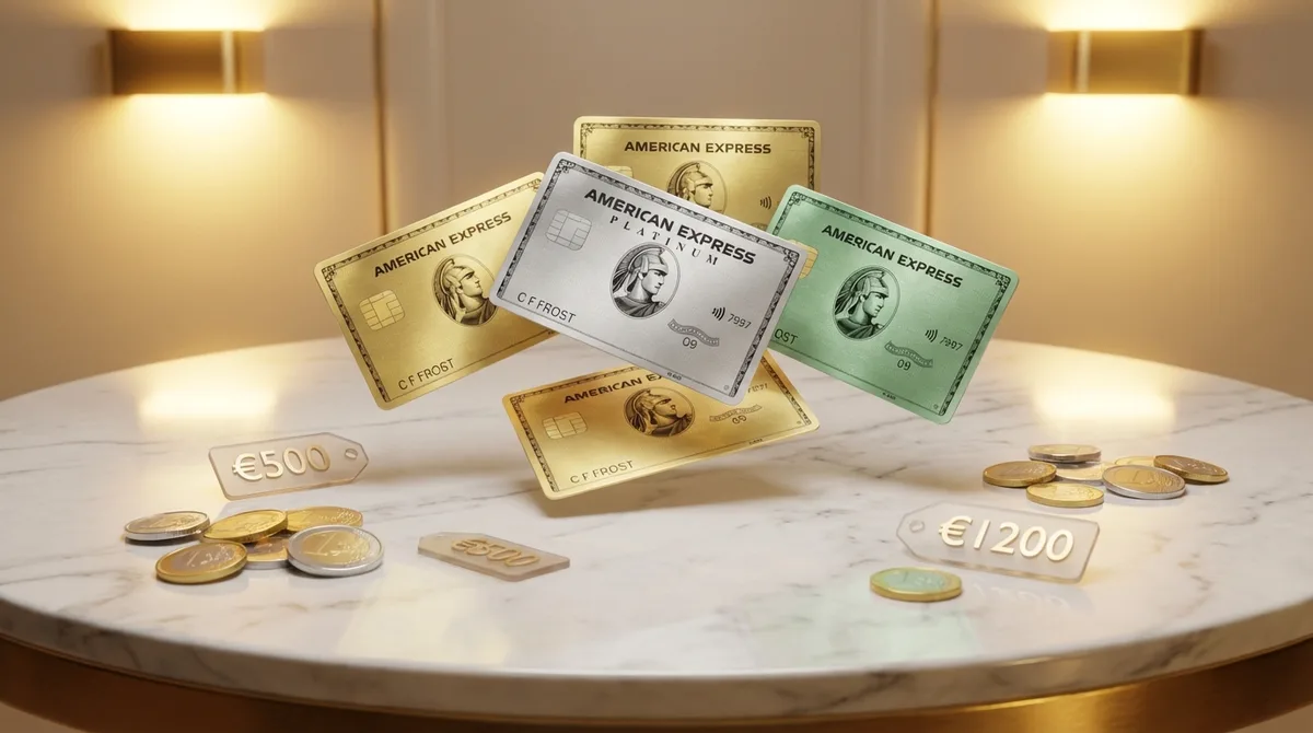 Prix Amex : cotisations des cartes American Express 2026