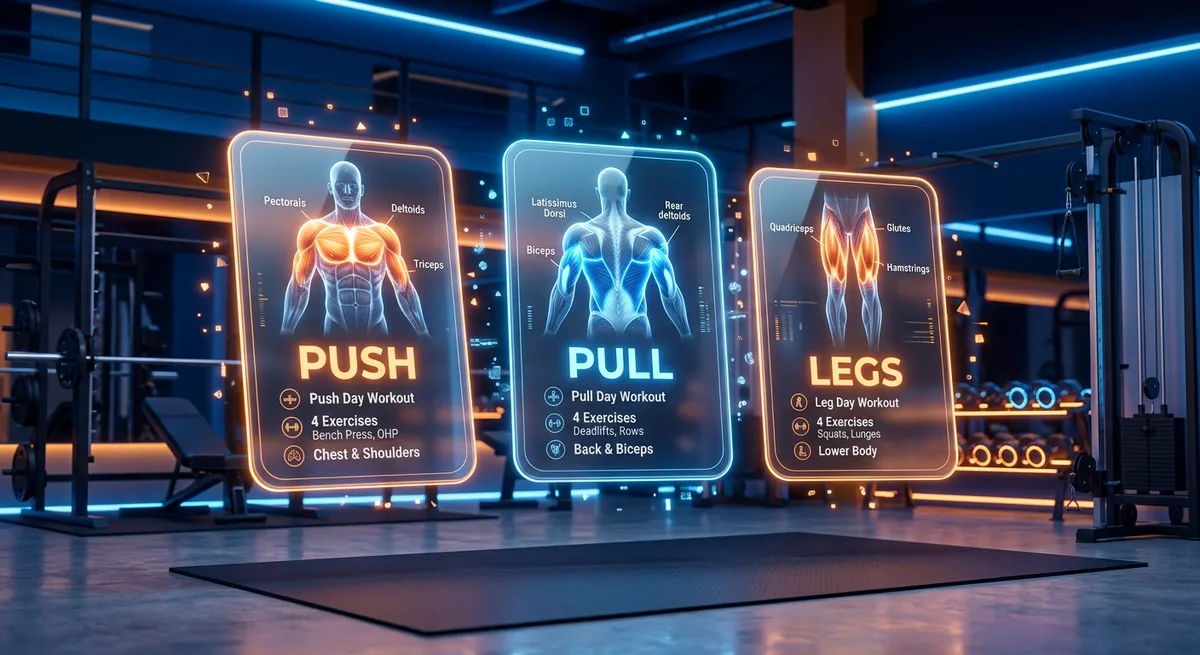 Programme PPL : le guide push pull legs en musculation