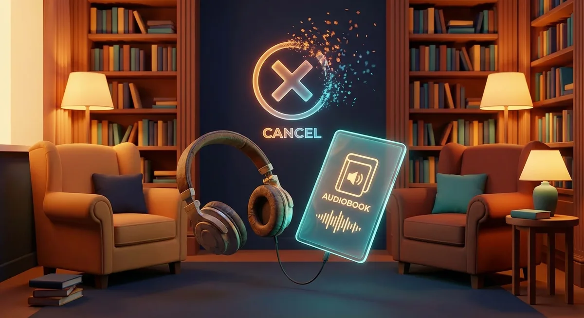 Résiliation Audible : annuler ton abonnement facilement