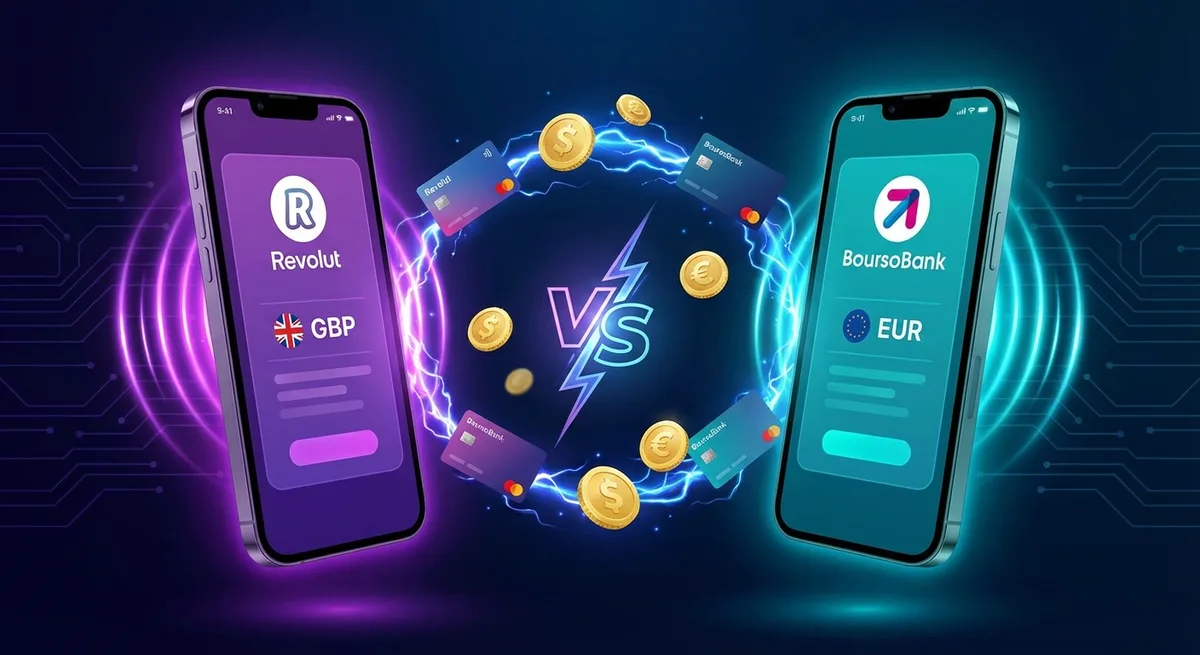 Revolut vs BoursoBank (Boursorama) : comparatif 2026