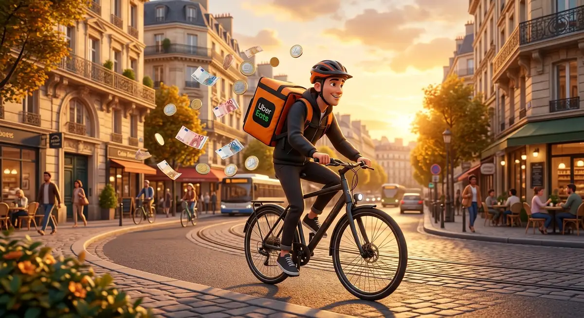 Salaire Uber Eats : ce qu'un livreur gagne vraiment par mois