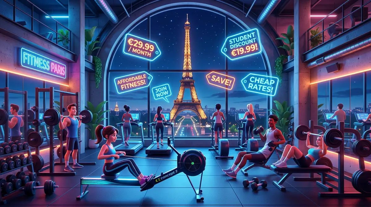 Salle de sport à Paris pas cher : comparatif des prix 2026