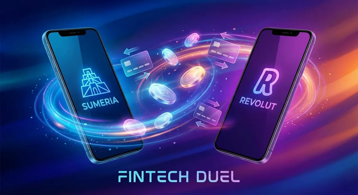 Sumeria vs Revolut : quelle néobanque choisir en 2026 ?