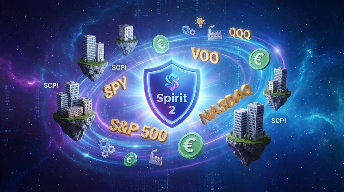 Support Linxea Spirit 2 : ETF, SCPI, fonds euro au choix
