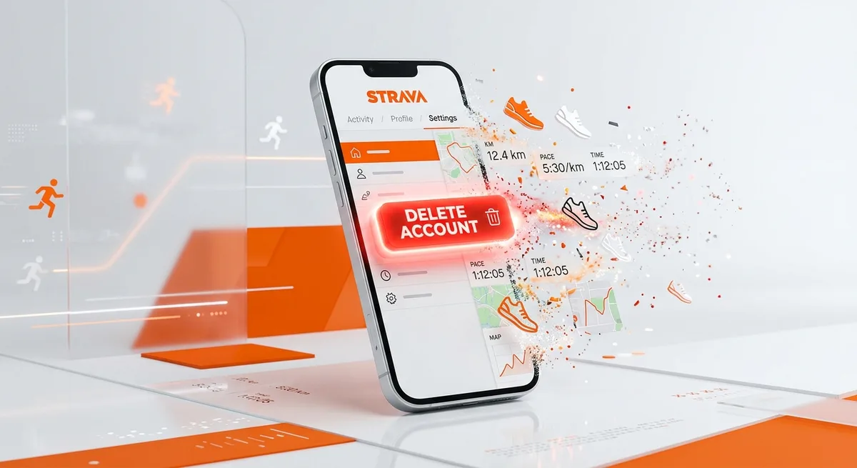 Supprimer son compte Strava : étapes mobile et ordinateur