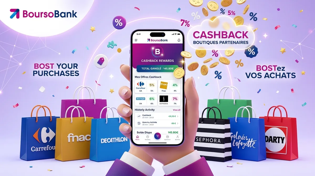 The Corner BoursoBank : cashback, enseignes et vrais taux