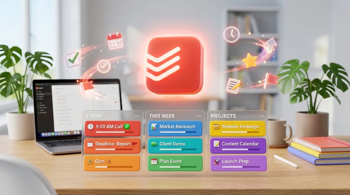 Todoist : le guide complet de l'application en 2026