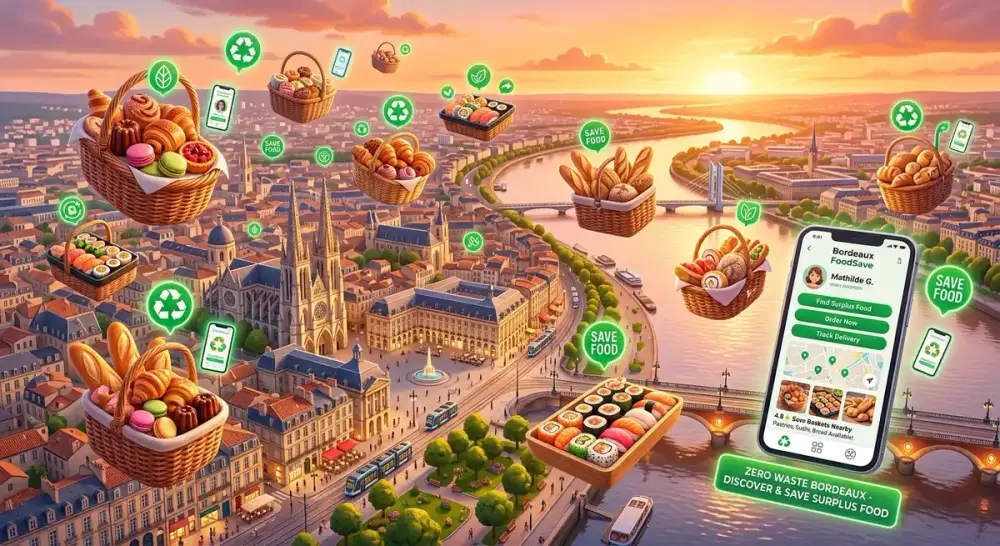 Too Good To Go Bordeaux : paniers, quartiers et astuces