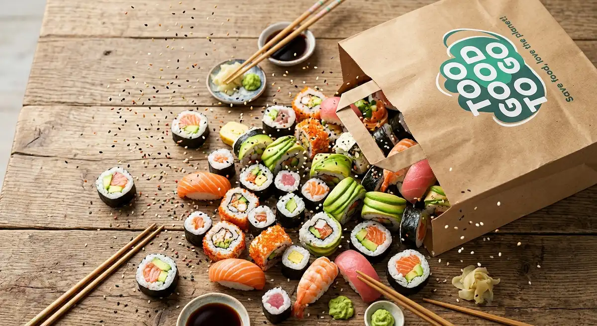 Too Good To Go sushi : paniers Sushi Shop à petit prix