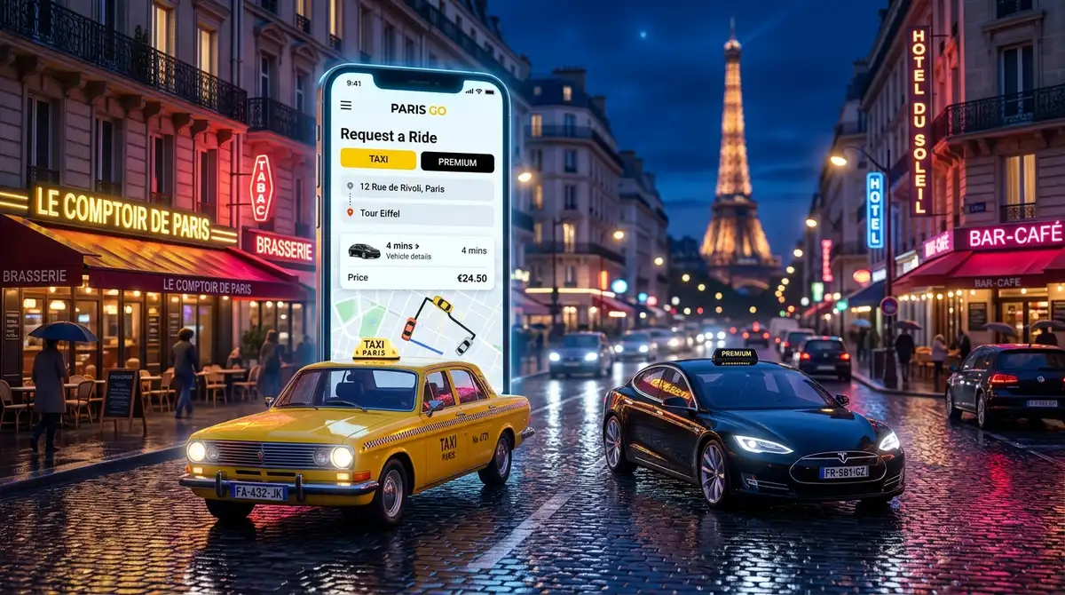 Uber taxi : prix, villes et différences avec un VTC en 2026