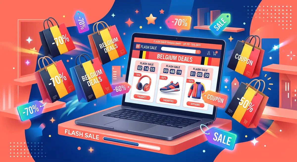 Veepee Belgique : inscription, ventes flash et 10€ offerts