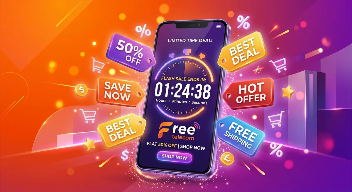 Veepee Free : les ventes privées Free Mobile et Freebox