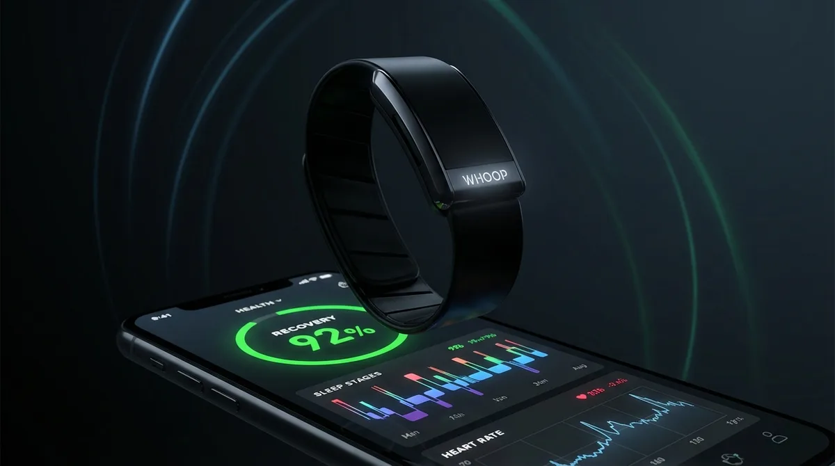 WHOOP application : guide complet du bracelet sans écran