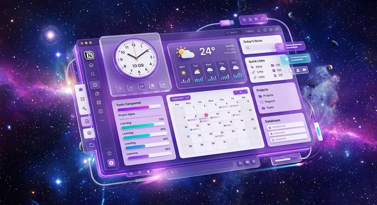 Widget Notion : les meilleurs et comment les installer