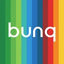 Logo bunq - bunq est une néobanque néerlandaise disponible en France, avec des comptes de 0 